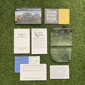 2021 Jeep Gladiator (3.6L 3.0L V6) Owners Manual